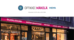 Desktop Screenshot of optikkomakela.fi